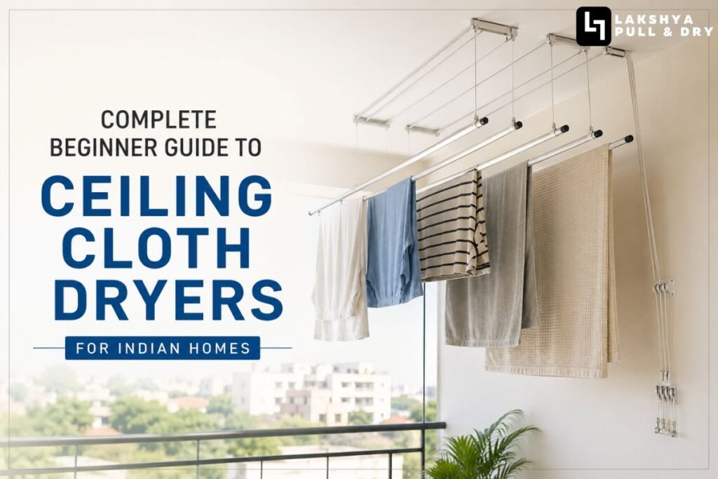 Complete Beginner Guide to Ceiling Cloth Dryers for Indian Homes