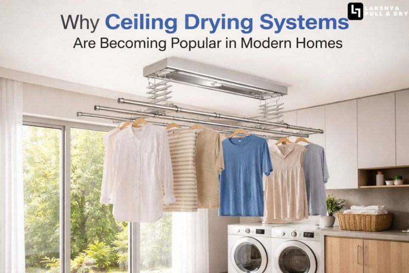 Why Ceiling Drying Systems Are Becoming Popular in Modern Homes