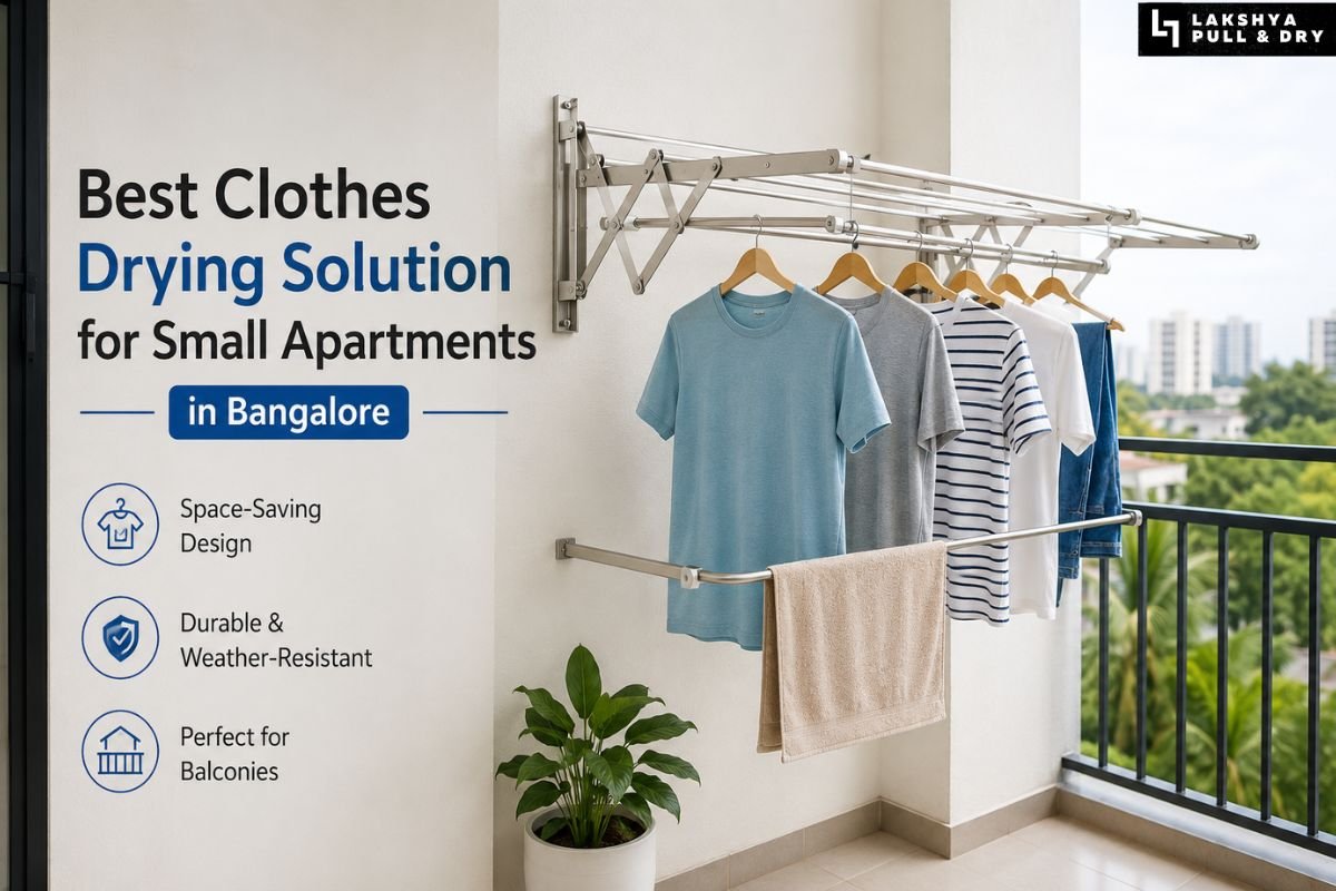 Best Clothes Drying Solution for Small Apartments in Bangalore