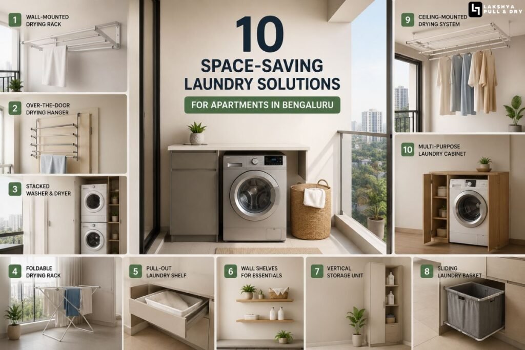 10 Space-Saving Laundry Solutions for Apartments in Bengaluru