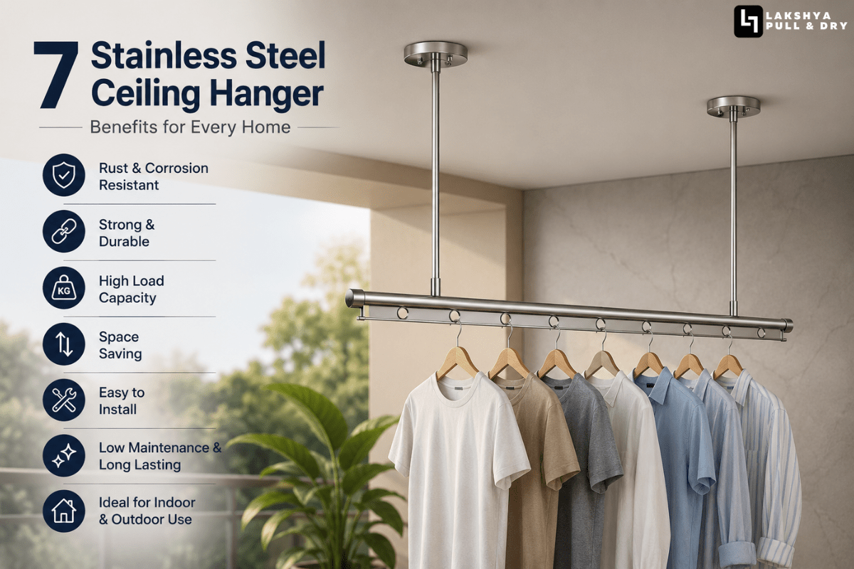 7 Stainless Steel Ceiling Hanger Benefits for Every Home