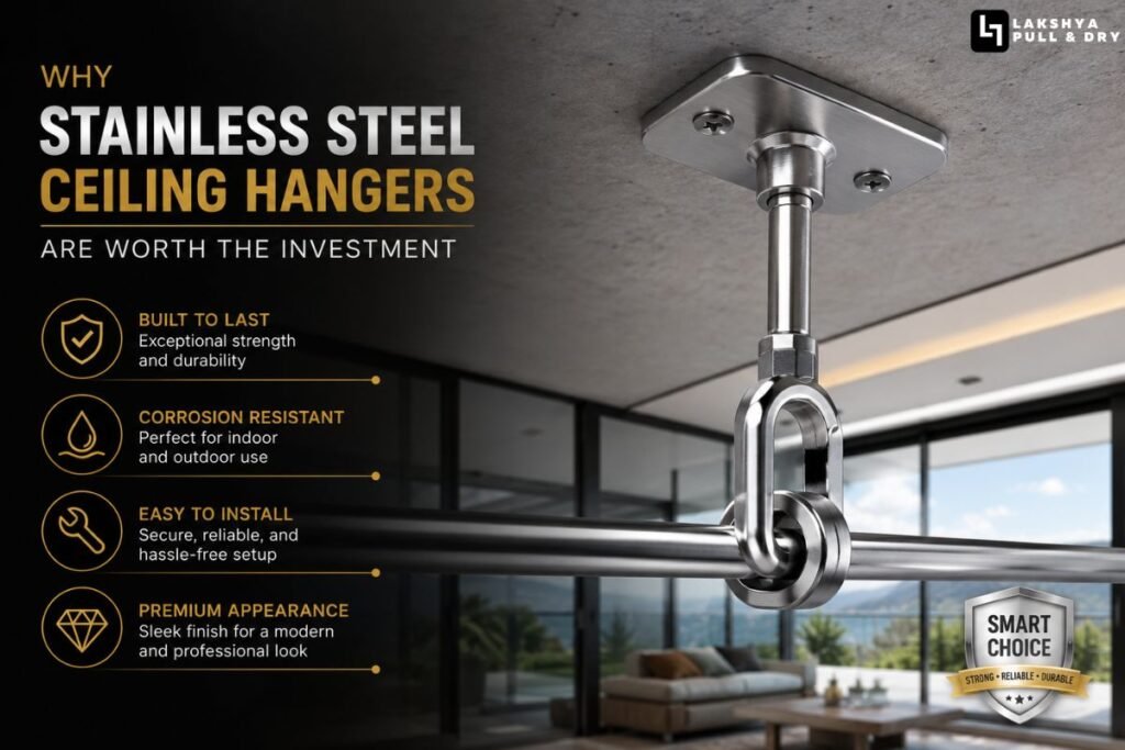 Why Stainless Steel Ceiling Hangers Are Worth the Investment