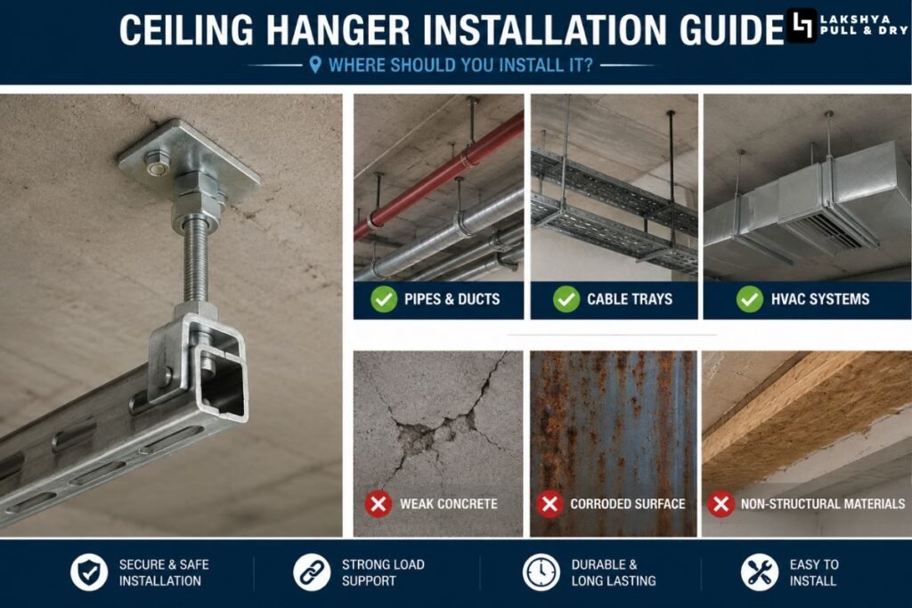 Ceiling Hanger Installation Guide: Where Should You Install It?