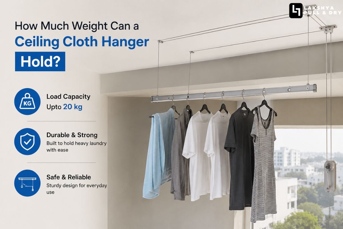How Much Weight Can a Ceiling Cloth Hanger Hold?