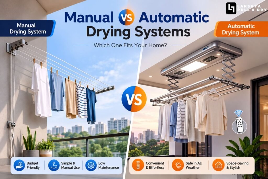 Manual vs Automatic Drying Systems Which One Fits Your Home