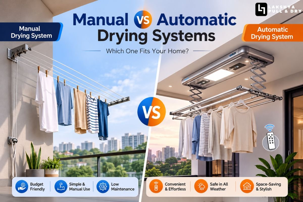 Manual vs Automatic Drying Systems Which One Fits Your Home